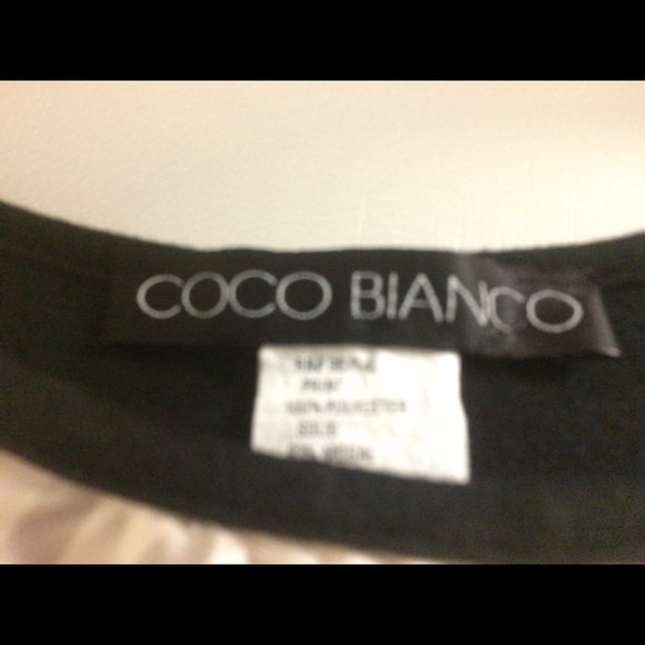 Ladies  sleeveless blue black tan top 7% spandex - Picture 2 of 2